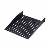 Digitus polica rack 2U 370mm - 20kg črna DN-19 TRAY-2-SW