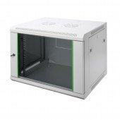 Digitus zidni kabinet 12U 638 600x450 siv sestavljen DN-19 12-U-EC