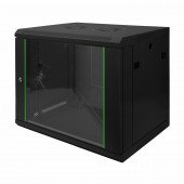 Digitus zidni kabinet  9U 505 600x450 črn sestavljen DN-19 09-U-EC-SW