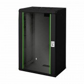 Digitus zidni kabinet 20U 998 600x450 črn sestavljen DN-19 20-U-SW