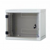 Triton kabinet zidni 12U 635 600x400 siv sestavljen snemljive stranice