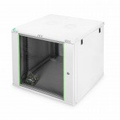 Digitus zidni kabinet 12U 638 600x600 siv sestavljen DN-19 12U-6/6-EC