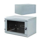 Triton kabinet zidni  6U 370 600x400 siv sestavljen