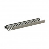 Triton organizator 1U rack s pokrovom - enostranski siv