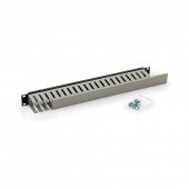 Triton organizator 1U rack s pokrovom - enostranski črno/siv
