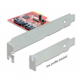 Kartica PCI Express kontroler  x1 Delock 2x SATA 6Gb/s + Low Profile