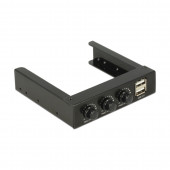 Hub USB 2.0 2xA notranji + kontrola ventilatorjev Delock