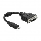 Adapter HDMI-C Mini M - DVI-D 24+5 Ž 20cm Delock