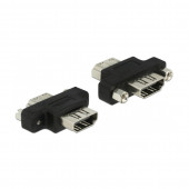 Adapter HDMI Ž - HDMI Ž 19-pin Delock