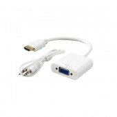 SBOX adapter HDMI M VGA Ž HD15 aktivni na kablu 15cm