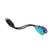 Digitus adapter USB - 2x PS2 DA-70118