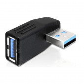 Adapter kotni USB-A Ž - USB-A 270° M Delock
