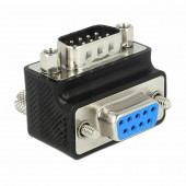 Delock adapter kotni DB9 -DB9Ž  90° 65593