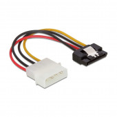 Adapter SATA + 1x Molex M Delock