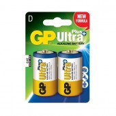 GP alkalna baterija tip-D GP13a 2 kom Ultra Plus