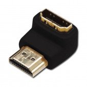 Digitus adapter HDMI M - HDMI Ž 19-pin kotni AK-330502-000-S
