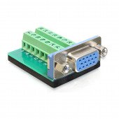Delock adapter VGA 15Ž / terminal block 65170