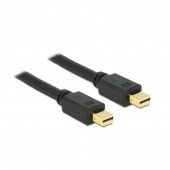 DisplayPort mini- DisplayPort mini 2m 4K črn Delock