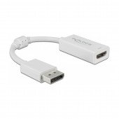 Delock adapter DisplayPort 1.4-HDMI  HDR aktivni 4K 60Hz bel 63936