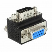 Delock adapter kotni DB9 -DB9Ž  90° 65593