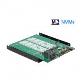 Delock pretvornik 9cm SATA 22pin / SFF- 8643 NVMe 1x M.2 Key M+B 62704