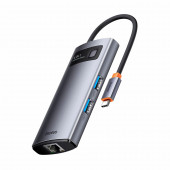 Baseus hub USB TipC 3xTipA + RJ45 WKWG070113