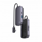 Baseus priklopna postaja USB 3.2 TipC 6v1 4K Padjoy siva WKWJ000113