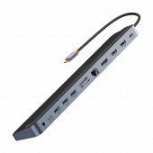 Baseus priklopna postaja USB 3.2 TipC 12v1 siva WKSX030213