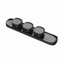 Baseus organizator kablov magnetni črni ACWDJ-01