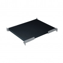 Triton polica rack 1U 450mm - 150kg črna