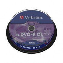 DVD+R 8,5Gb 8x 10-cake dvoslojni Verbatim