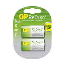 GP polnilna baterija tip C 1,2V-3000 mAh 2 kom 300CHCB Ni-Mh ReCyko