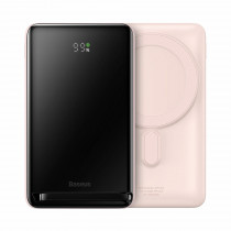 Baseus prenosna baterija 10.000mAh 20W PowerBank magsafe roza PPCX000204