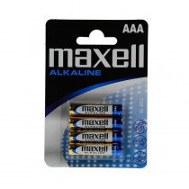 Baterija alkalna AAA 4kom Maxell