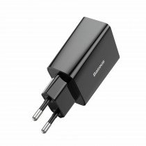 Baseus polnilec 20W USB TipC Mini QC PD črn CCFS-SN01