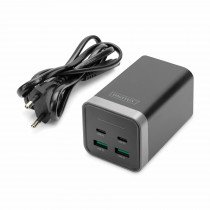 Digitus polnilec 150W 2xTipC 2xTipA PD GaN DA-10181