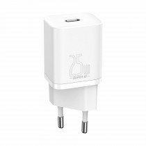 Baseus polnilec 25W TipC bel QC Super Si CCSP020102