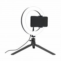 WHITE SHARK LED svetilka s stojalom za snemanje z mobilnimi napravami RL-08