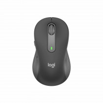 Logitech miška M650 Signature velikost M brezžična Bluetooth grafitna 910-006253