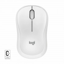 Logitech miška M240 Silent Plus Bluetooth bela 910-007120