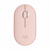 Logitech miška M350S Pebble 2 brezžična Bluetooth roza 910-007014