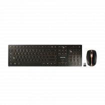 Cherry tipkovnica & miška DW 9100 črna Bluetooth UK SLO gravura JD-9100GB-2