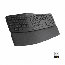 Logitech tipkovnica ERGO K860 SLO Unifying Bluetooth grafitna 920-01010