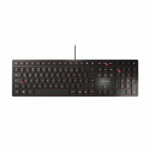 Cherry tipkovnica KC 6000 Slim črna USB UK SLO gravura JK-1600GB-2