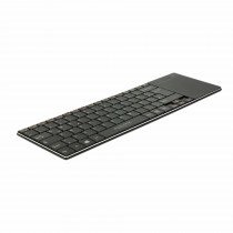 Delock tipkovnica brezžična Touchpad DE razporeditev tipk črna 12454