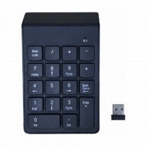 Gembird tipkovnica numerična brezžična KPD-W-02 črna