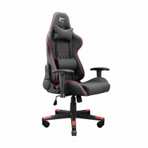 WHITE SHARK gaming stol RACER-TWO črno/ rdeč