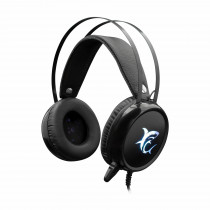 WHITE SHARK slušalke+mikrofon črne gaming GH-1947 MARGAY