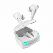 WHITE SHARK slušalke TITAN gaming bele bluetooth z mikrofonom GEB-TWS96