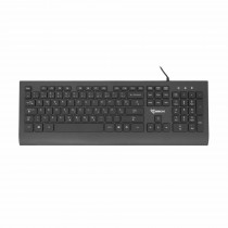 SBOX tipkovnica USB črna SLO K-33/HR